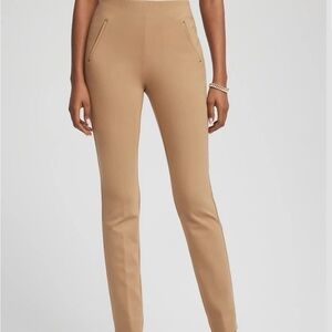 Chico’s Juliet Slim Leg So Slimming Caramel Apple Petite 0.5 CHICO sizing NWT